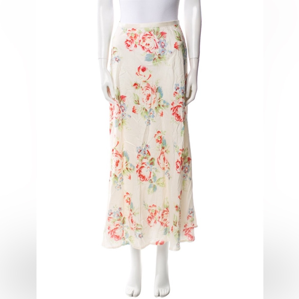 New Ralph Lauren Floral Maxi Skirt